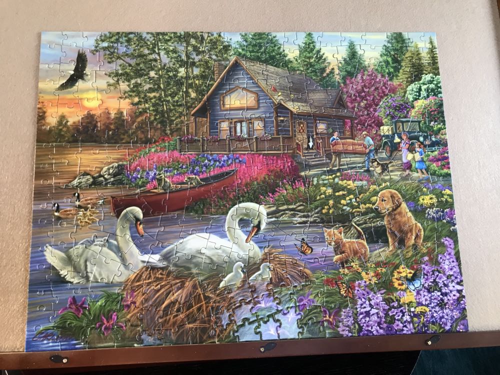 Settling In Teresa Lilly  - Bits And Pieces puzzle collectible [Barcode 192949050250] - Main Image 2