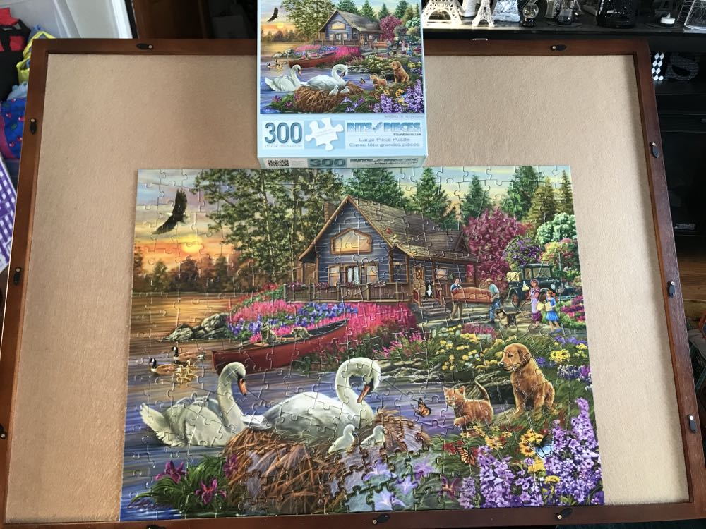 Settling In Teresa Lilly  - Bits And Pieces puzzle collectible [Barcode 192949050250] - Main Image 3