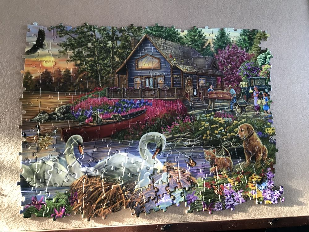 Settling In Teresa Lilly  - Bits And Pieces puzzle collectible [Barcode 192949050250] - Main Image 4