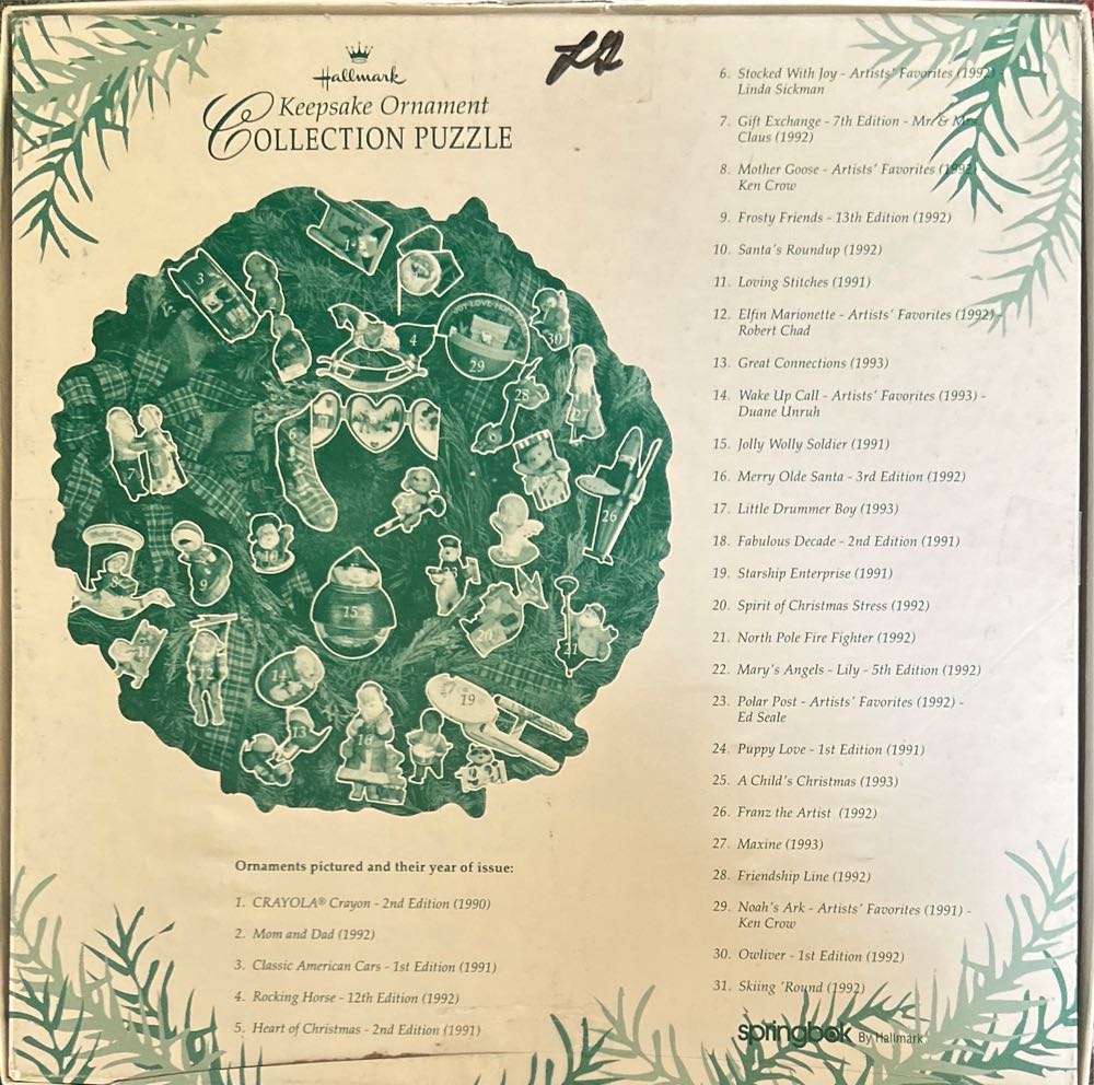 A Keepsake Wreath - Spingbok puzzle collectible - Main Image 2