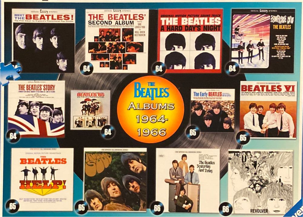 The Beatles Albums 1964 - 1966 - Ravensburger 🇩🇪 puzzle collectible [Barcode 4005556197538] - Main Image 2