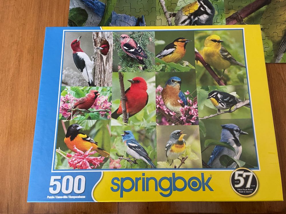Birds Of A Feather - Springbok puzzle collectible [Barcode 091683014958] - Main Image 2