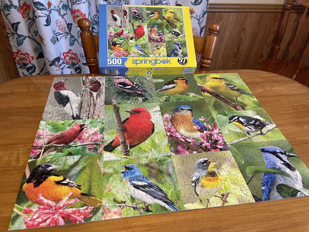 Birds Of A Feather - Springbok puzzle collectible [Barcode 091683014958] - Main Image 3