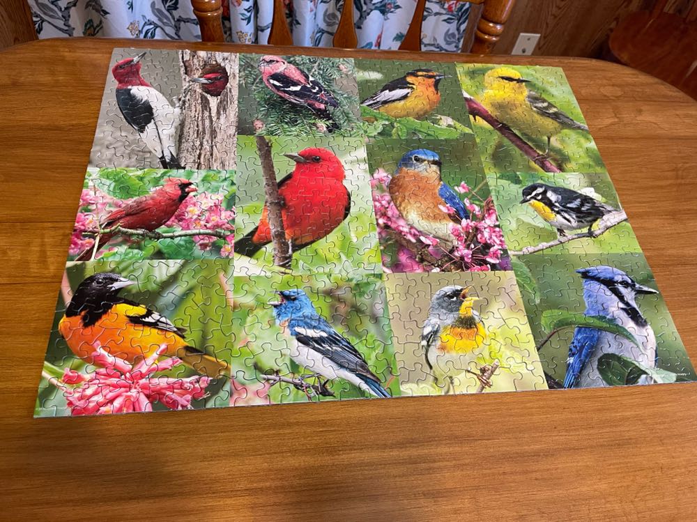 Birds Of A Feather - Springbok puzzle collectible [Barcode 091683014958] - Main Image 4