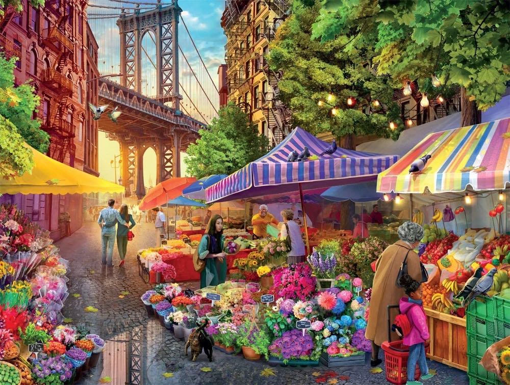 Brooklyn Flower Market (VC) - Buffalo puzzle collectible [Barcode 079346171224] - Main Image 2