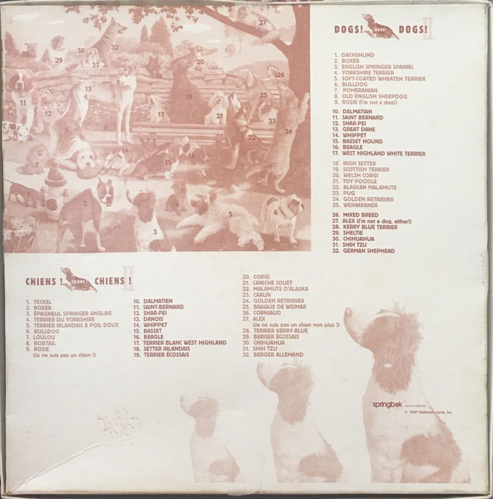 Dogs! Dogs! Dogs! II - Springbok puzzle collectible - Main Image 2
