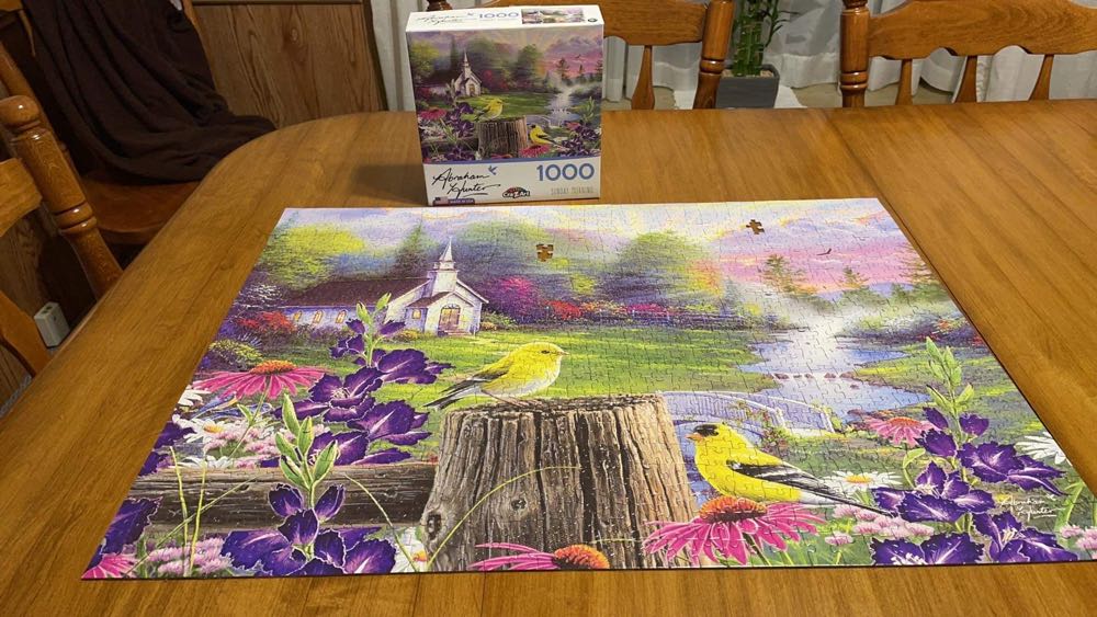 Sunday Morning - Cra Z Art puzzle collectible [Barcode 4895145423458] - Main Image 3