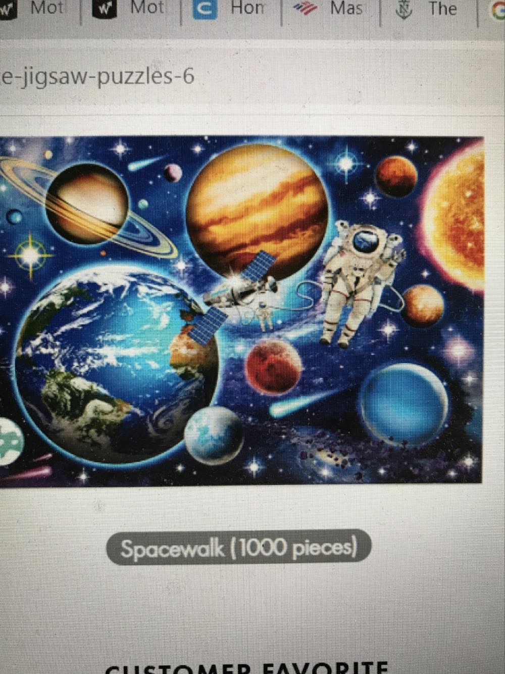 Spacewalk  puzzle collectible - Main Image 1