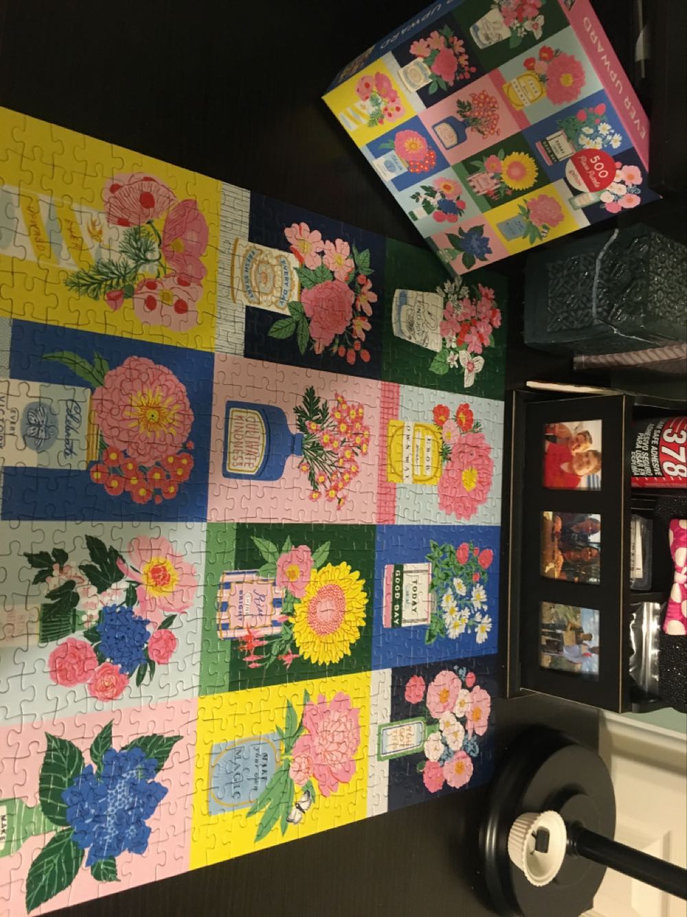 Ever Upward Flowers - Galison puzzle collectible [Barcode 9780735367562] - Main Image 2