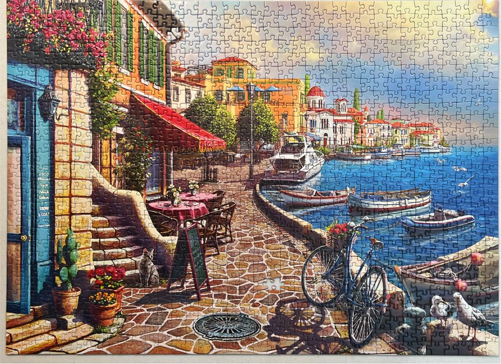 Sunny Embankment - Ravensburger puzzle collectible [Barcode 4005556820115] - Main Image 3