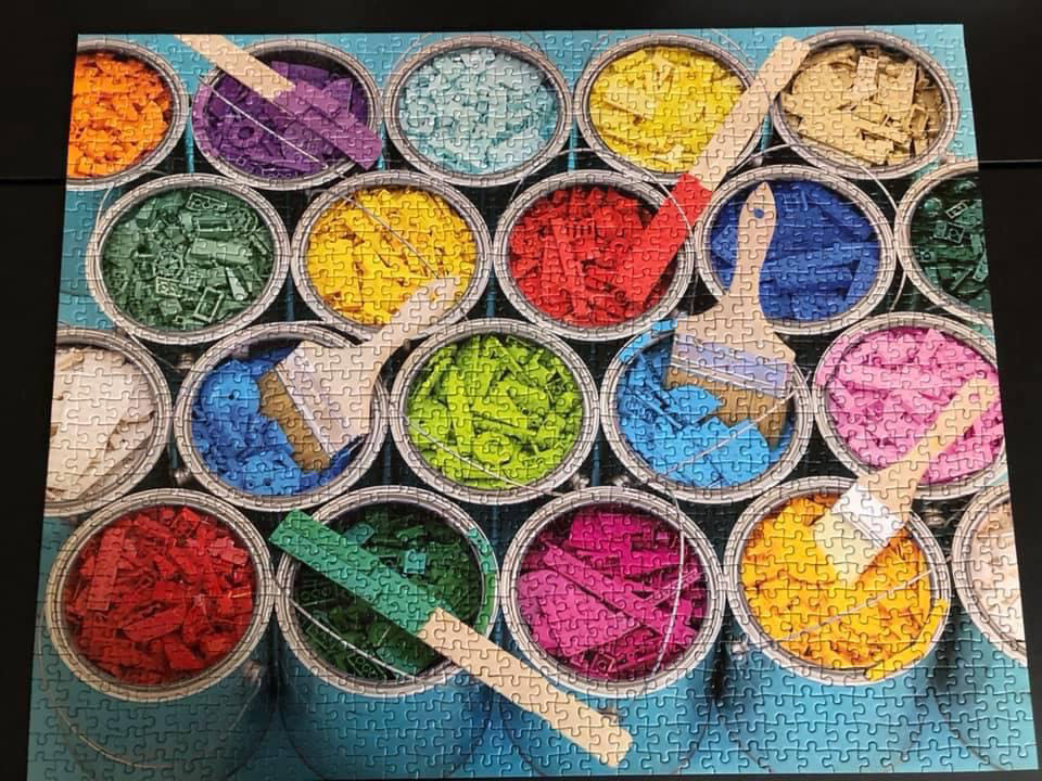 Lego Paint Party - Chronicle Books puzzle collectible - Main Image 2