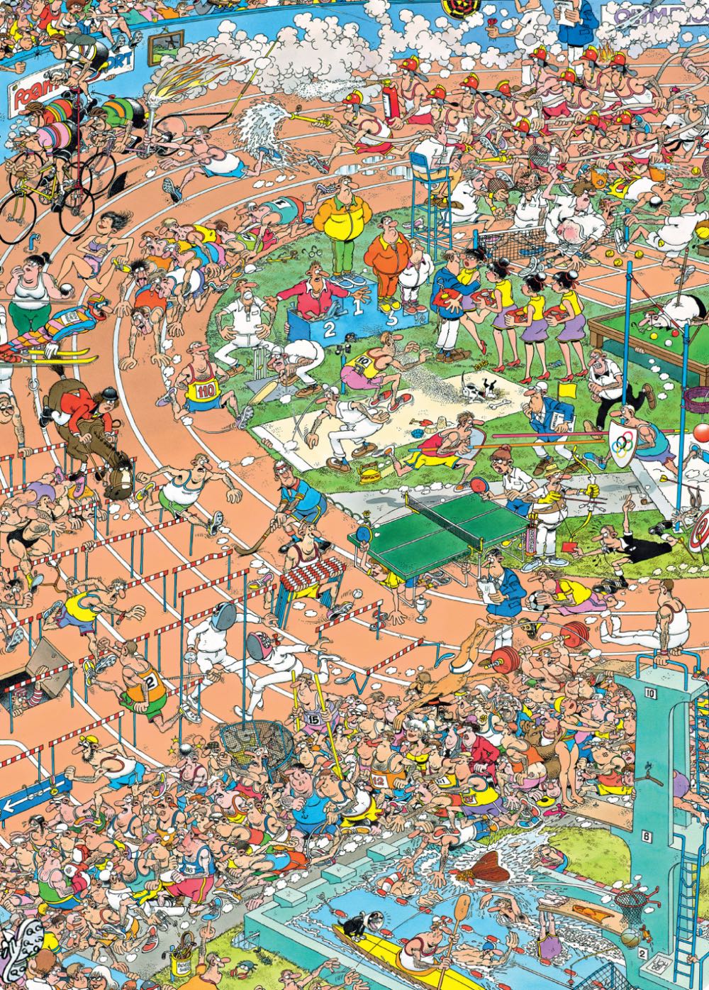 17218 - Sportsday Xxl puzzle collectible [Barcode 8710126172186] - Main Image 2