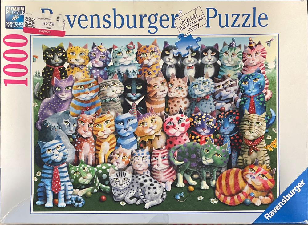 Cat Family Reunion - Ravensberger puzzle collectible [Barcode 4005556197262] - Main Image 2