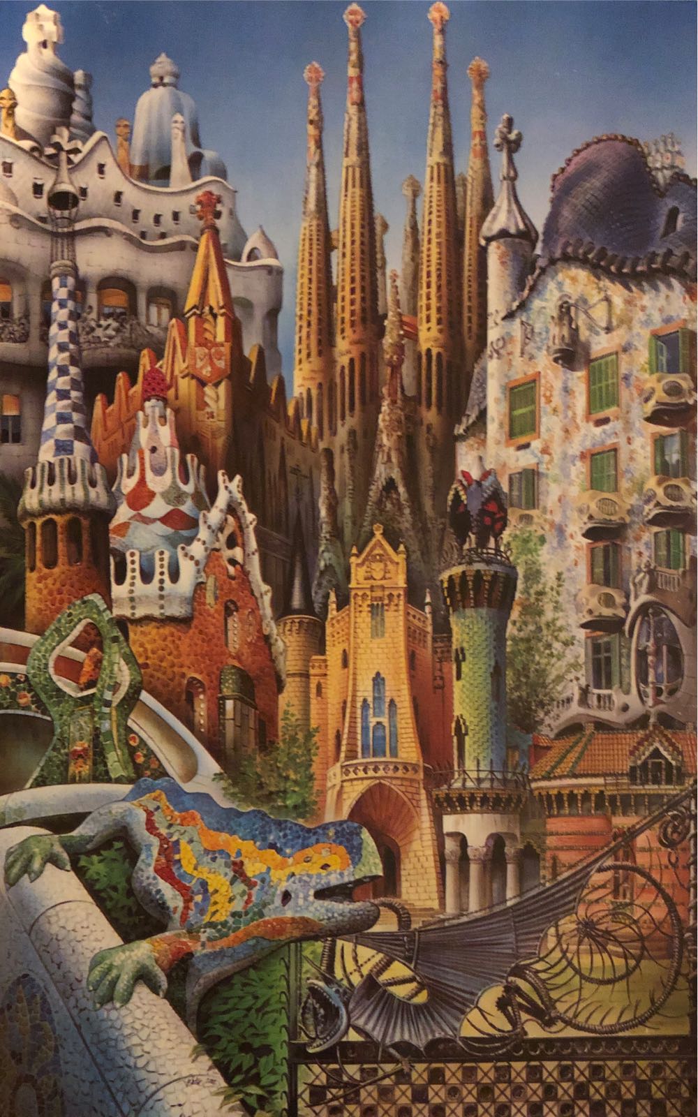 Collage Gaudi - Educa puzzle collectible [Barcode 8412668118744] - Main Image 2