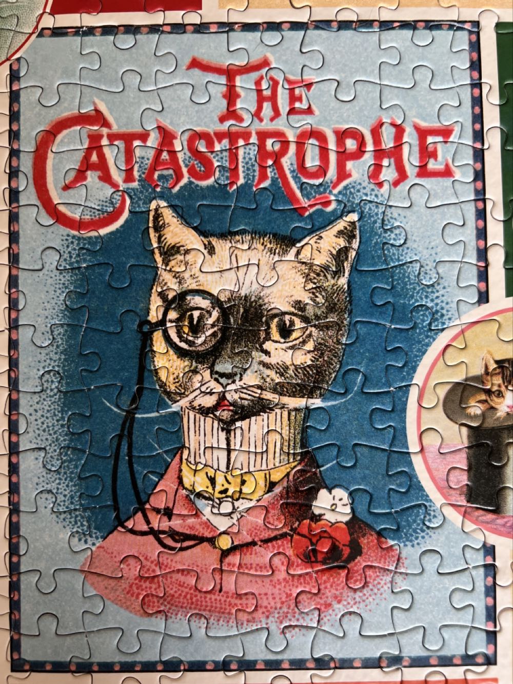 Cats And Kittens - Cavallini puzzle collectible [Barcode 9781635448887] - Main Image 3