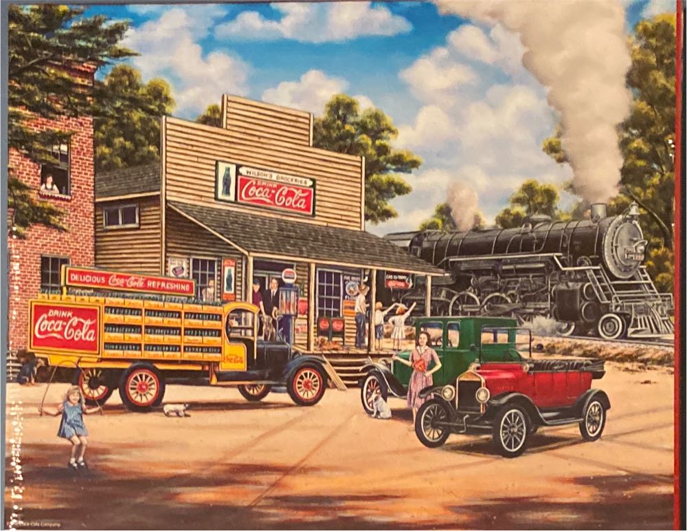 All Aboard - Springbok puzzle collectible [Barcode 091683105755] - Main Image 2