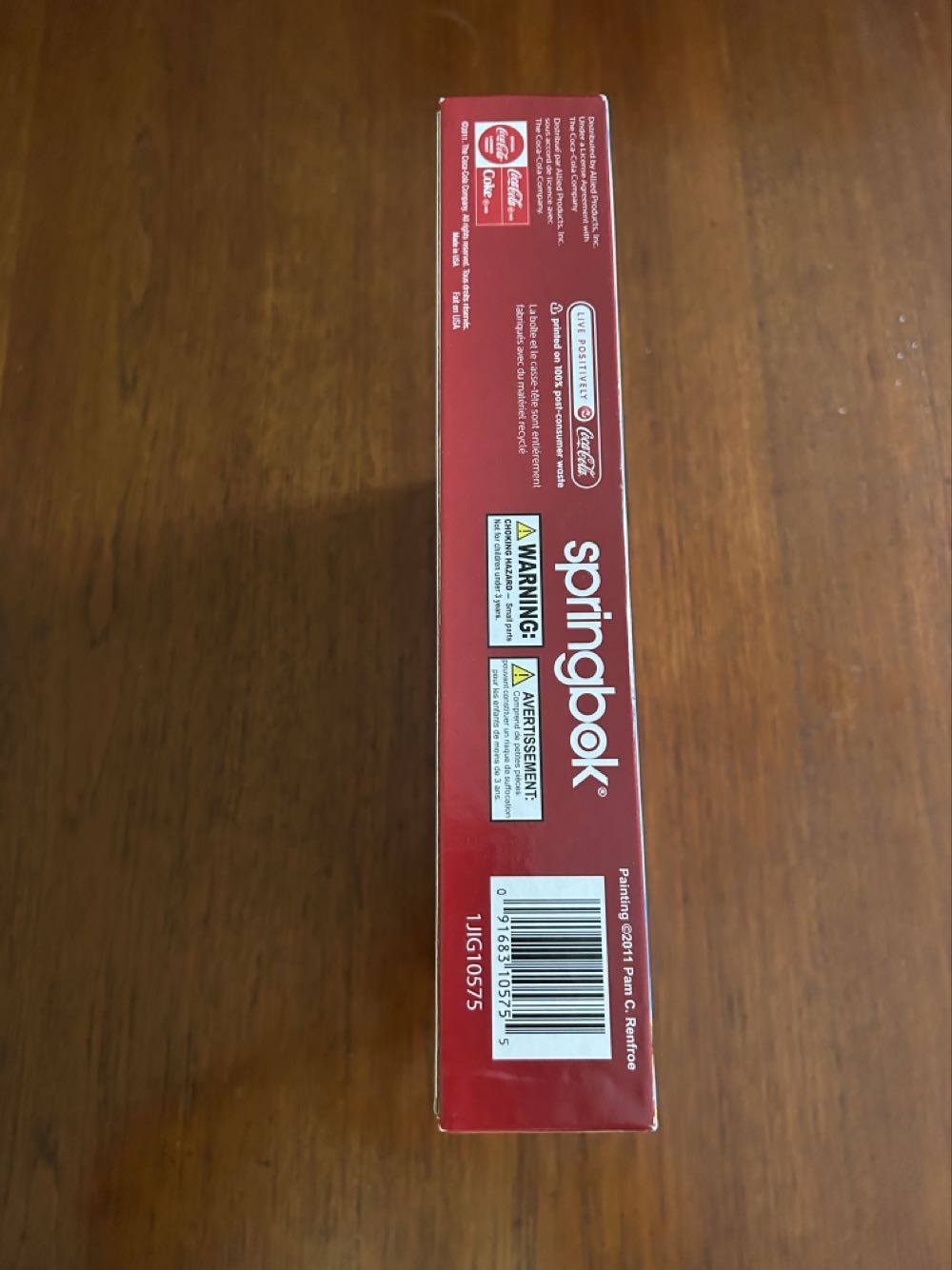 All Aboard - Springbok puzzle collectible [Barcode 091683105755] - Main Image 3