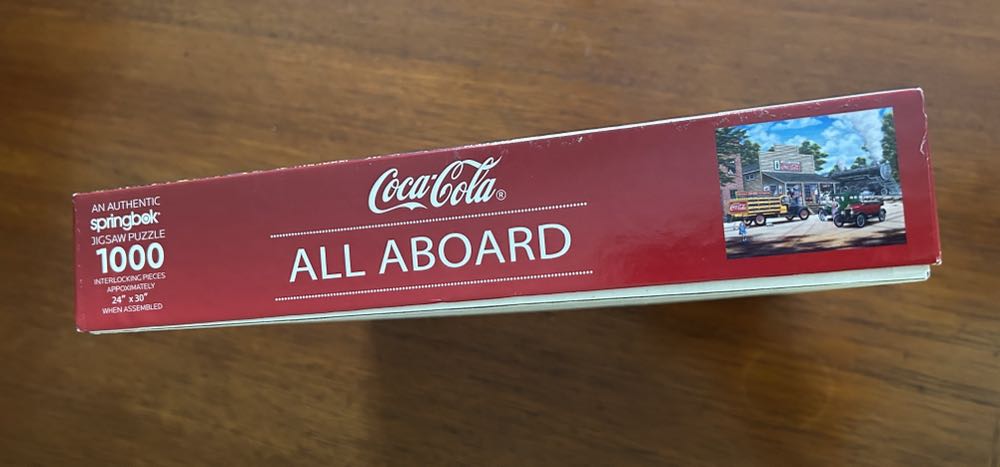 All Aboard - Springbok puzzle collectible [Barcode 091683105755] - Main Image 4