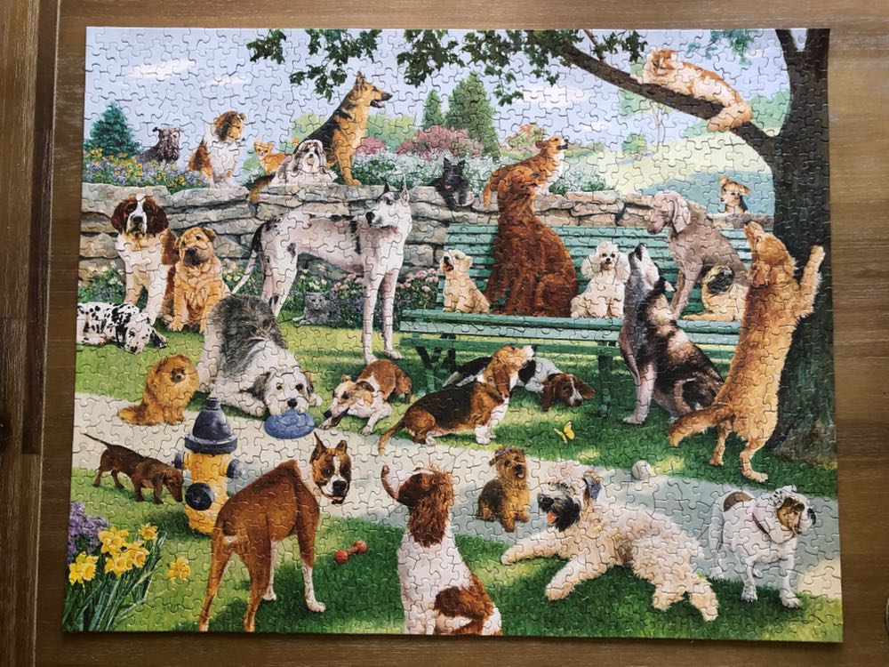 Dogs! Dogs! Dogs! - Springbok puzzle collectible [Barcode 070000017230] - Main Image 2