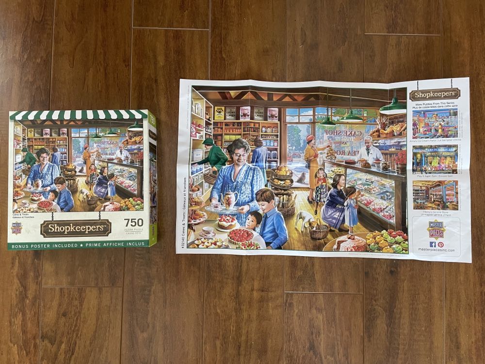 Cakes & Treats - MasterPieces puzzle collectible [Barcode 705988321405] - Main Image 4