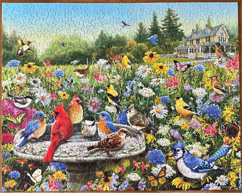 The Gathering  - Springbok puzzle collectible [Barcode 091683015467] - Main Image 2