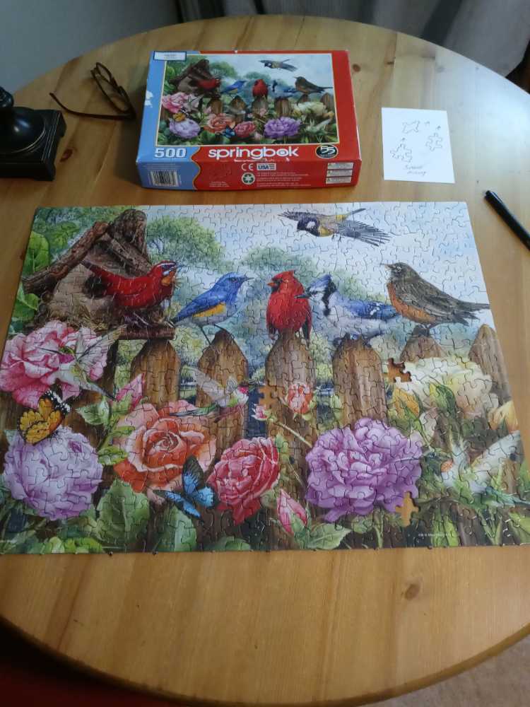 Morning Serenade  - Springbok puzzle collectible [Barcode 091683015689] - Main Image 3