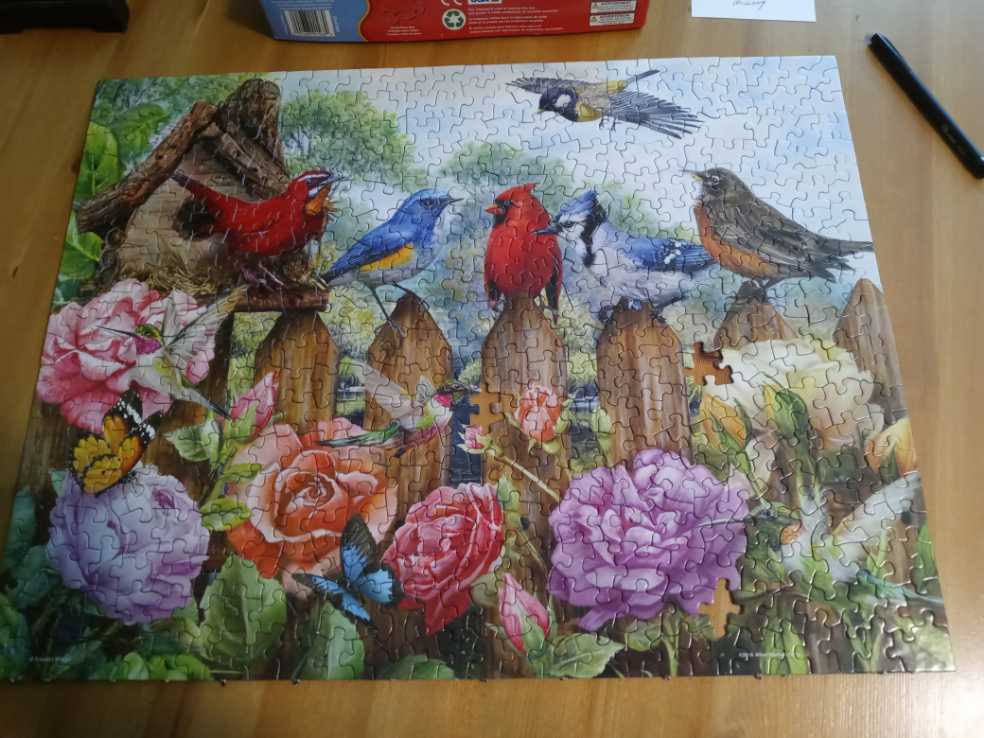 Morning Serenade  - Springbok puzzle collectible [Barcode 091683015689] - Main Image 4