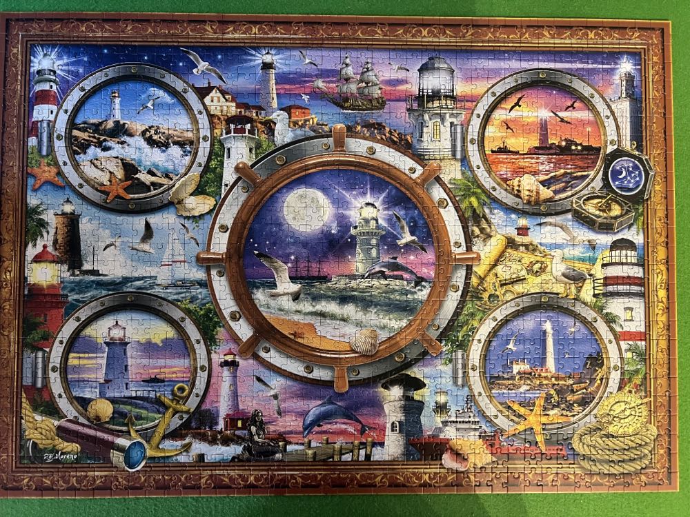 Lighthouses - Trefl puzzle collectible [Barcode 5900511105841] - Main Image 2