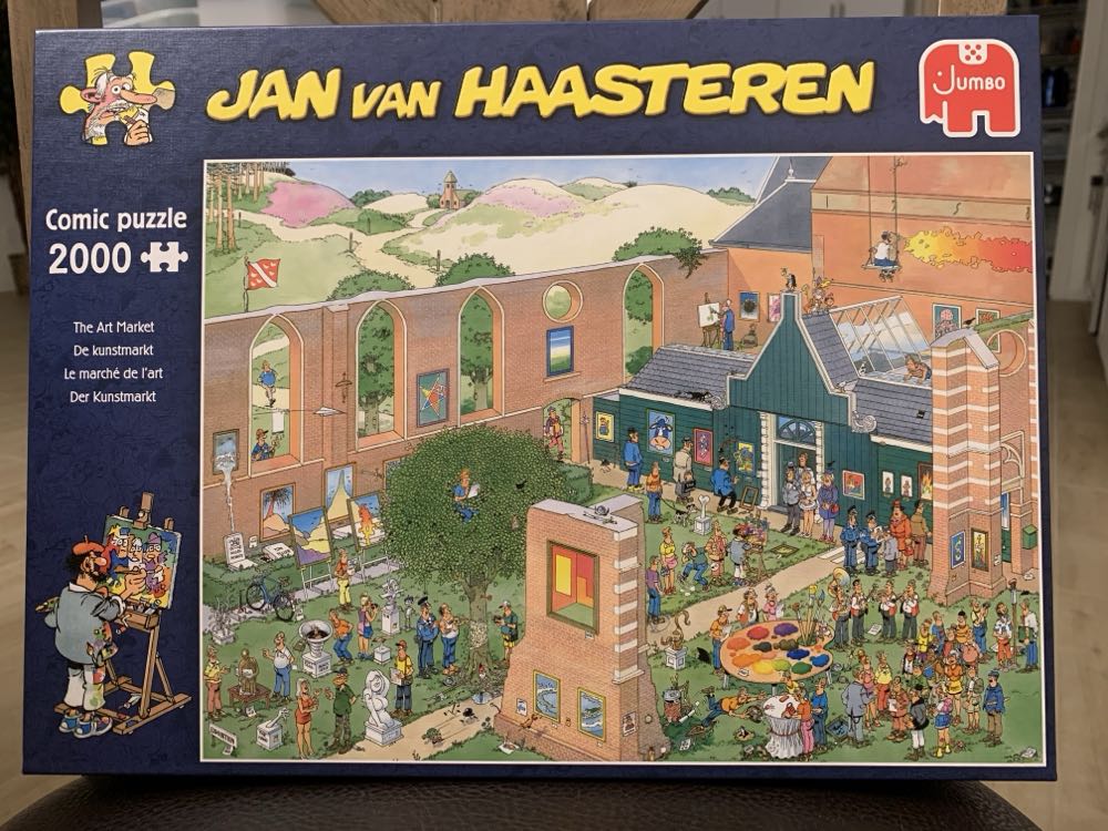 The Art Market - Jumbo/JVH puzzle collectible [Barcode 8710126200230] - Main Image 3