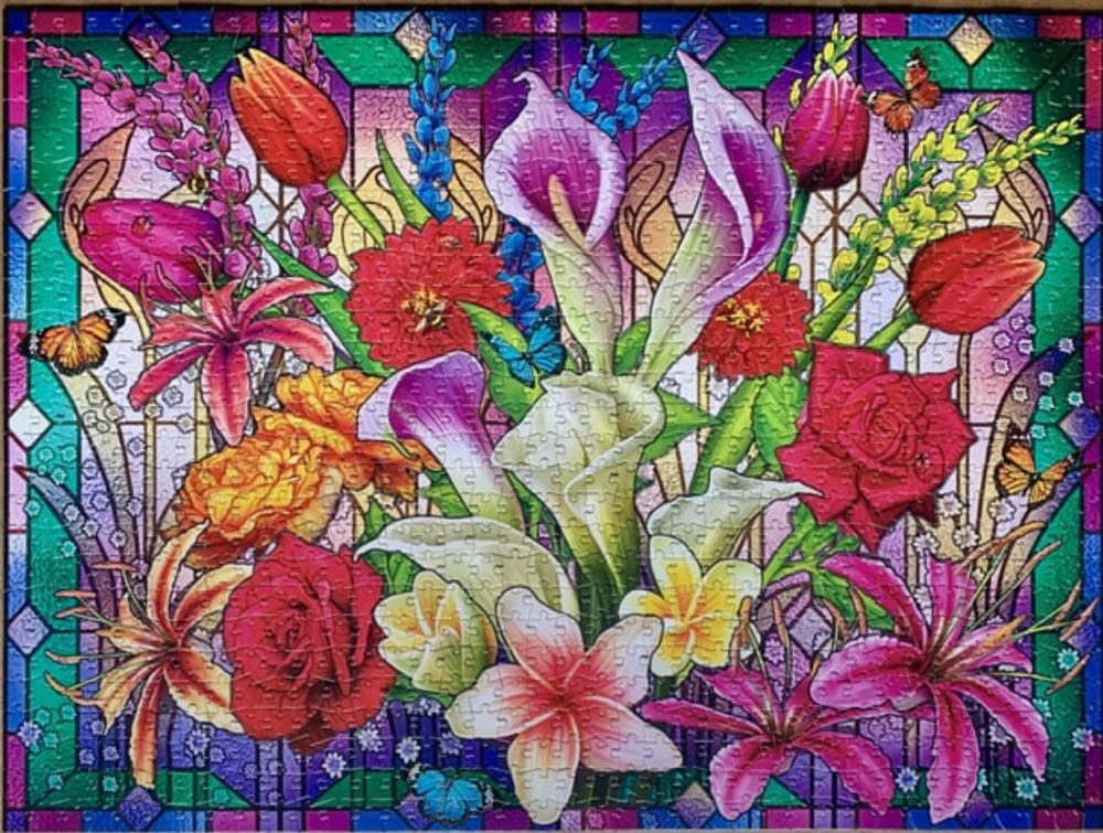 Window Lillies - Buffalo puzzle collectible [Barcode 079346122158] - Main Image 3