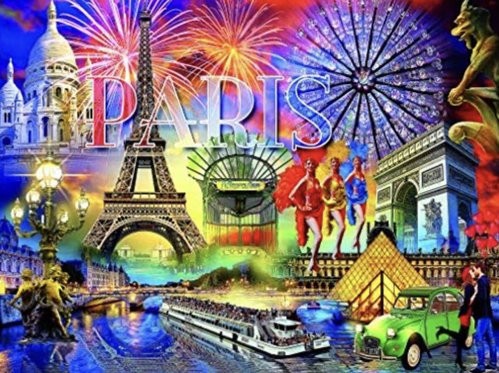 Paris - Ceaco puzzle collectible [Barcode 021081331517] - Main Image 2