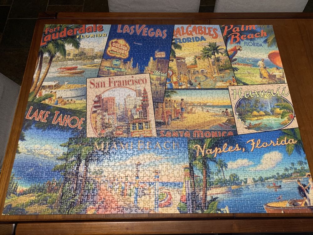Vintage Vacations-SOLD - Ravensburger puzzle collectible [Barcode 4005556166800] - Main Image 2
