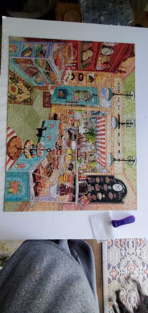 Corner Bakery 📫Ada Hooge Kroeze - Ravensburger puzzle collectible [Barcode 4005556168033] - Main Image 2
