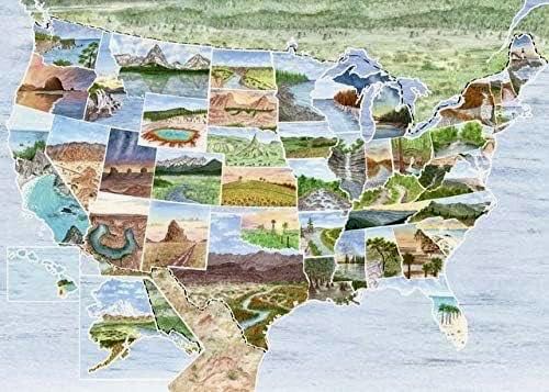 From Sea To Shining Sea - From Cheryl - Ravenburger puzzle collectible [Barcode 4005556164530] - Main Image 2