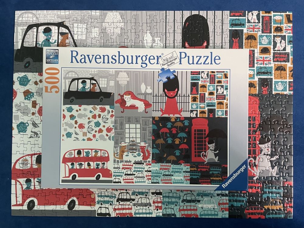 (SOLD) Cultured Cats - Ravensburger puzzle collectible - Main Image 3