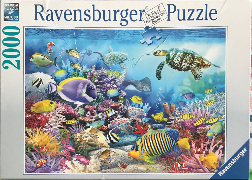 Coral Reef Majesty - Ravensburger puzzle collectible [Barcode 4005556167043] - Main Image 2