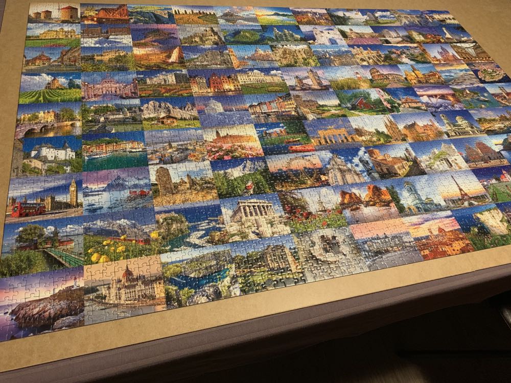99 Beautiful Places Of Europe - Ravensberger Puzzle puzzle collectible [Barcode 4005556170807] - Main Image 2