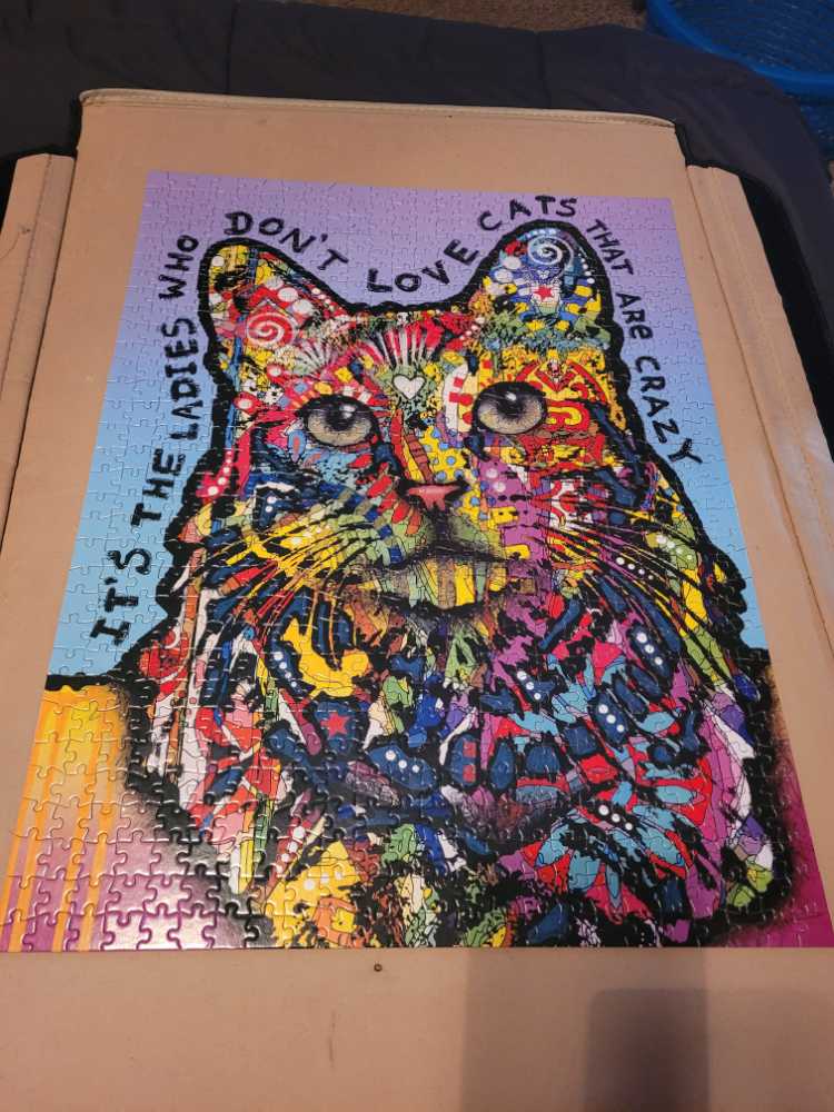 Cat Lady ✅ - Buffalo puzzle collectible [Barcode 079346172856] - Main Image 2