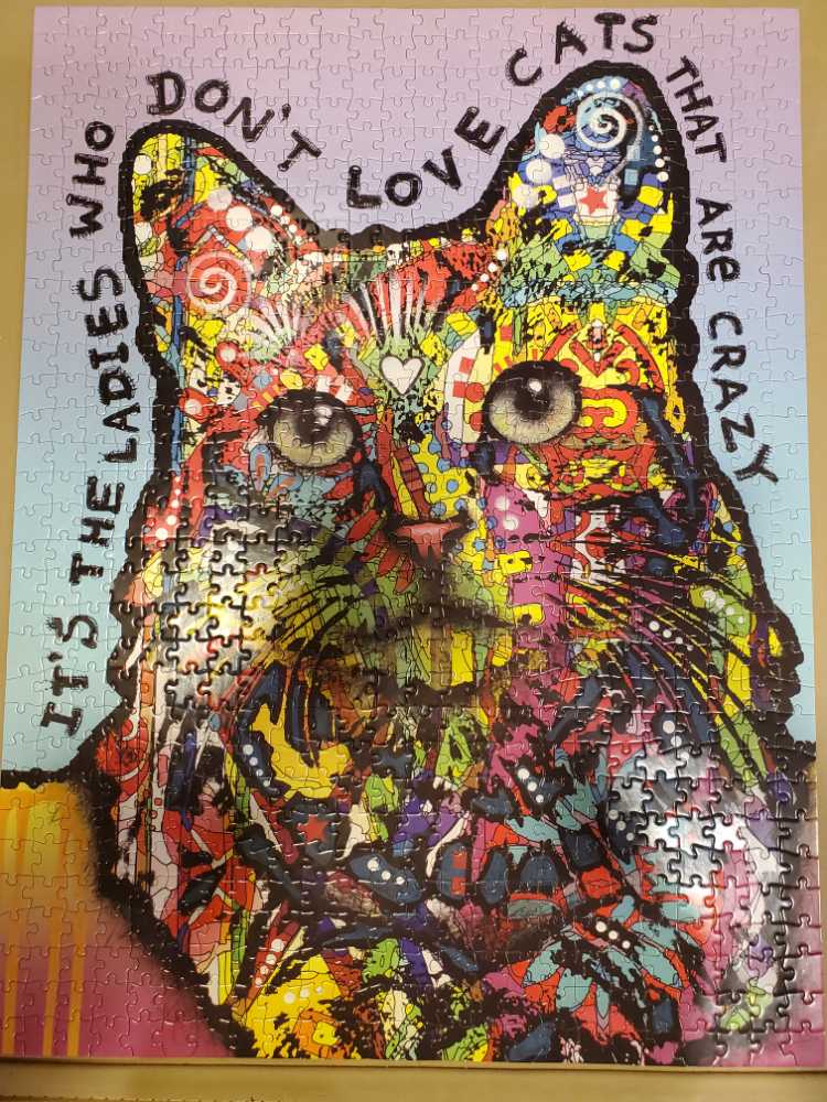 Cat Lady ✅ - Buffalo puzzle collectible [Barcode 079346172856] - Main Image 3