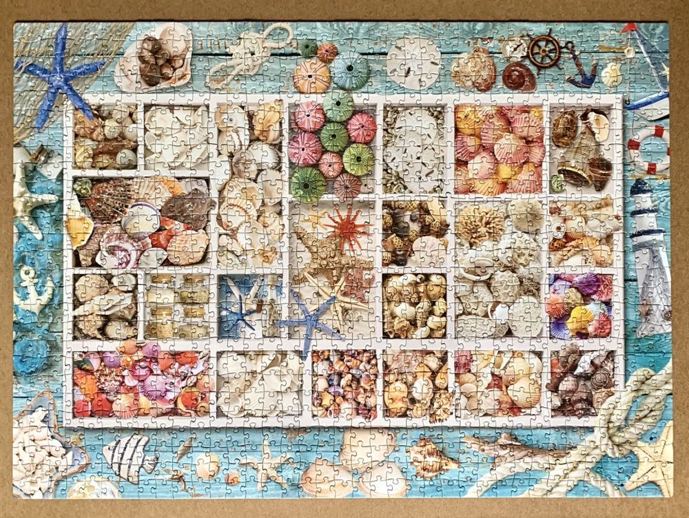 Seashells (Missing Piece) - Eurographics puzzle collectible [Barcode 628136655293] - Main Image 2