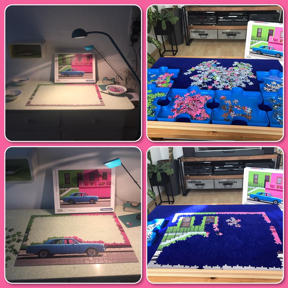 The Blue Car - Clementoni puzzle collectible [Barcode 8005125350766] - Main Image 3