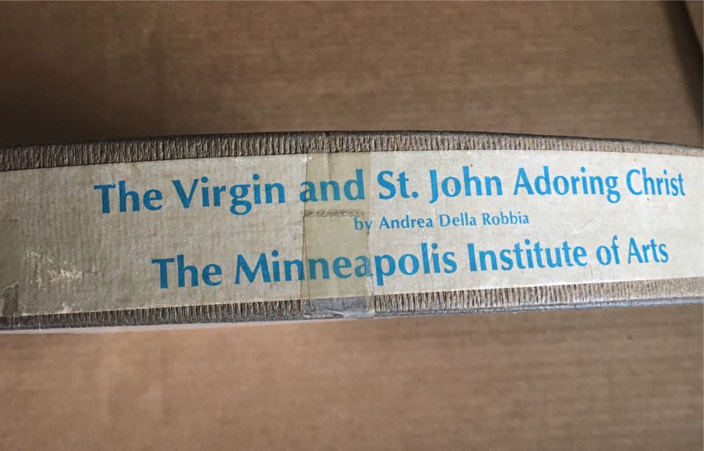 The Virgin and St John Adoring Christ - Springbok (Vintage) puzzle collectible - Main Image 3