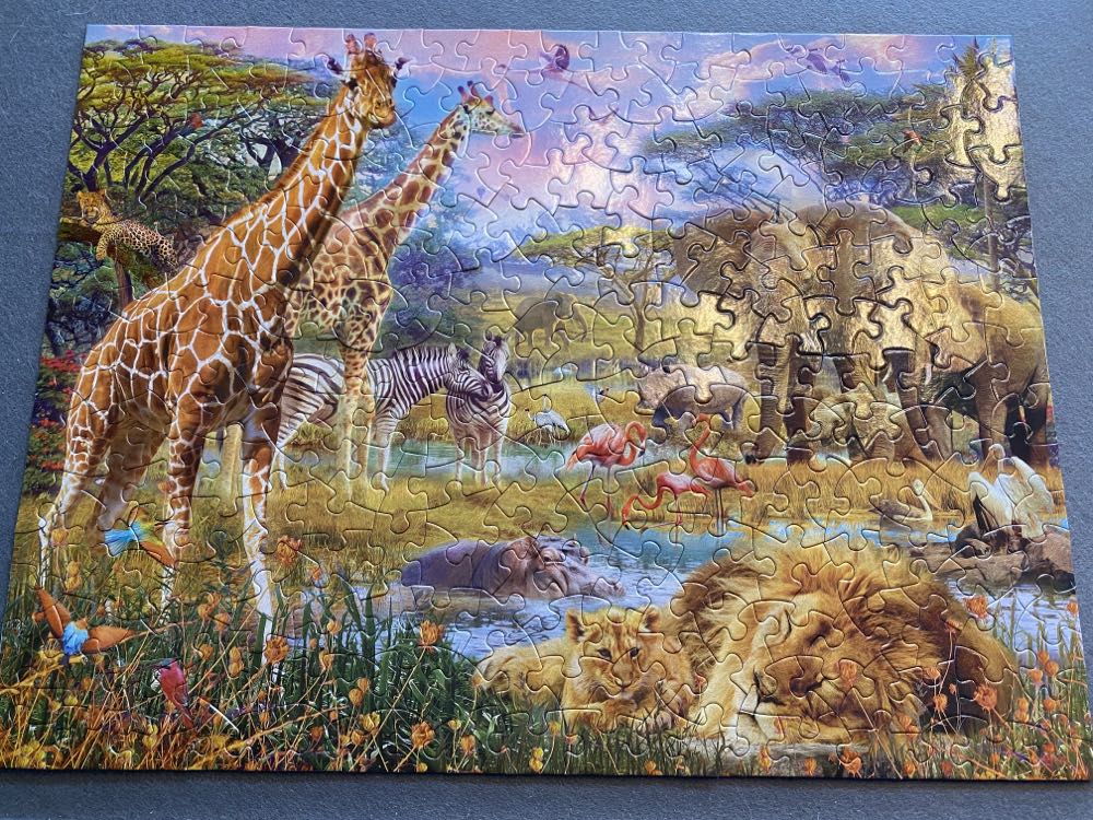 Savannah Animals 💎 - Bits And Pieces puzzle collectible [Barcode 192949000361] - Main Image 2