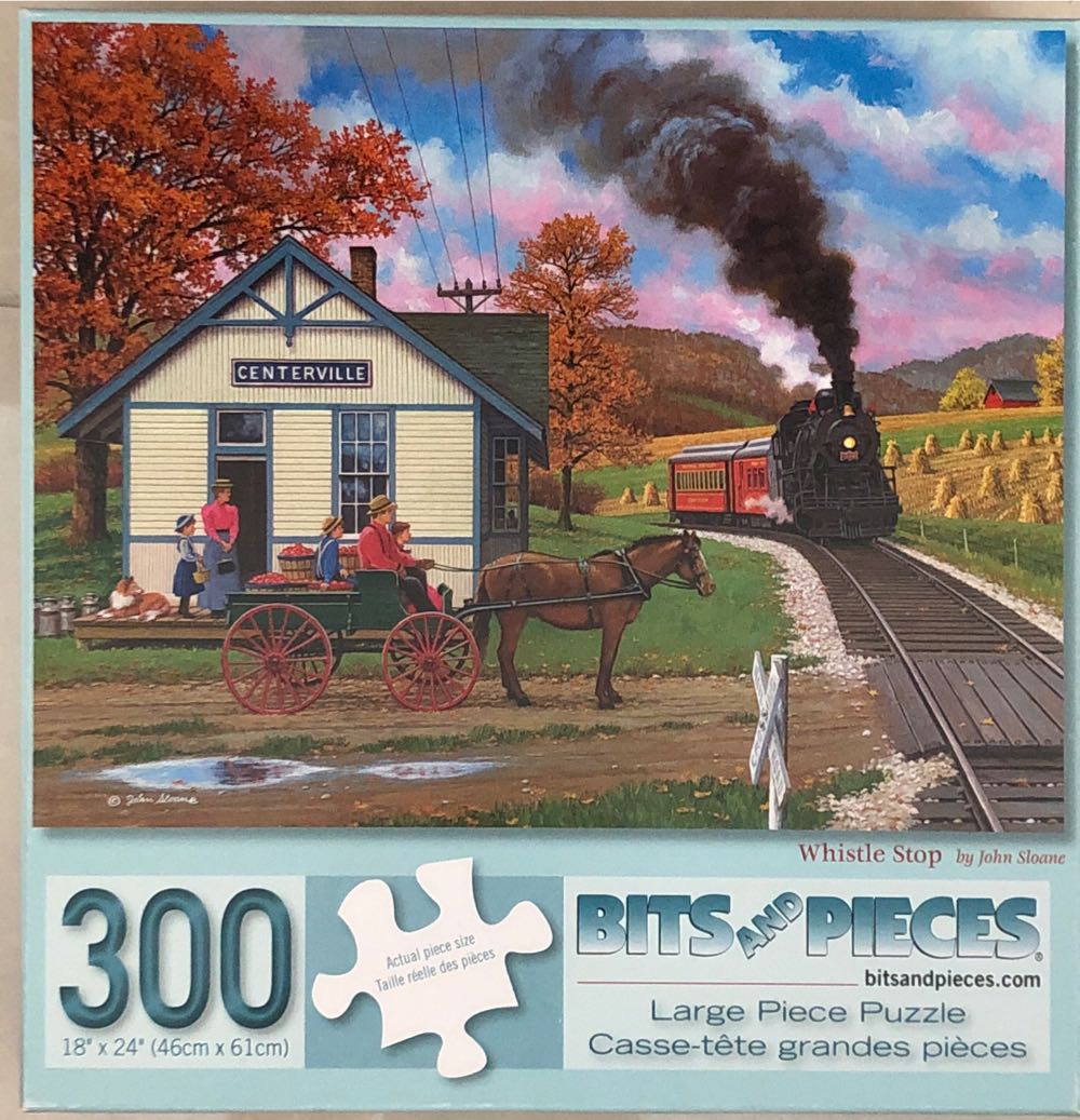 Coming Soon-Whistle Stop  - Bits And Pieces puzzle collectible [Barcode 192949031334] - Main Image 3