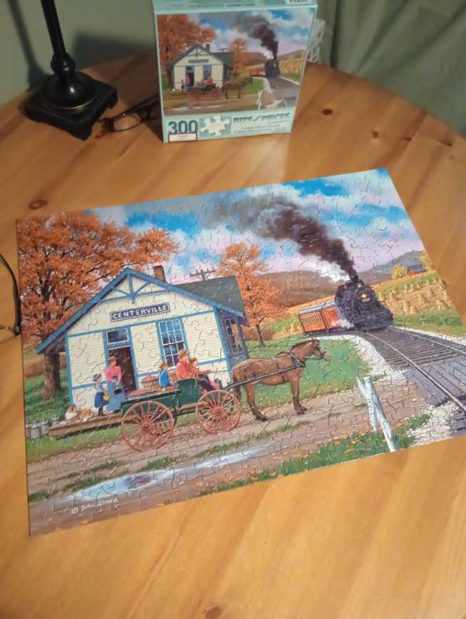 Coming Soon-Whistle Stop  - Bits And Pieces puzzle collectible [Barcode 192949031334] - Main Image 4