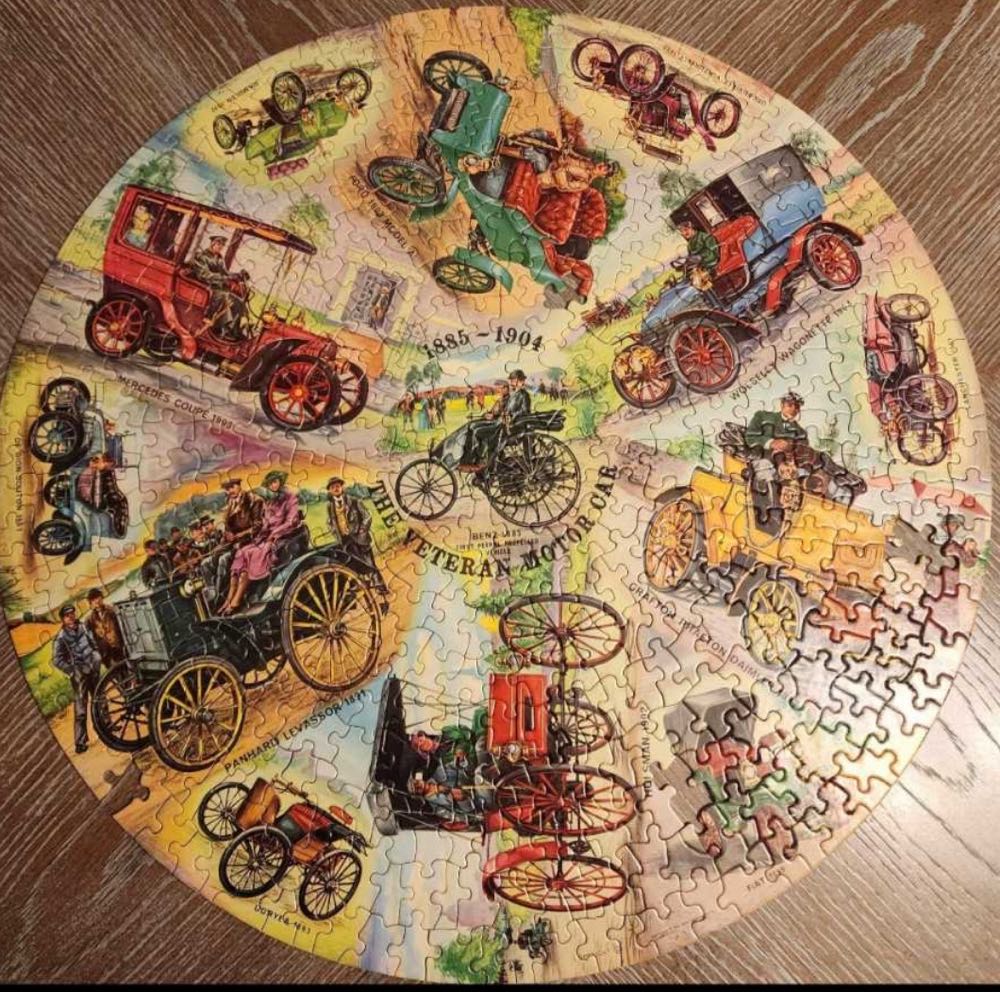 The Veteran Motor Car * 1885-1904-680, 8/27/24 - Springbok puzzle collectible - Main Image 3