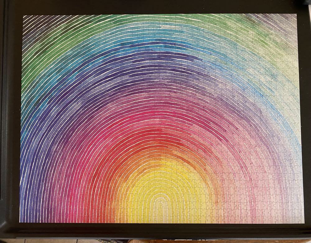 Rainbow Sunrise - Buffalo puzzle collectible [Barcode 079346024483] - Main Image 2