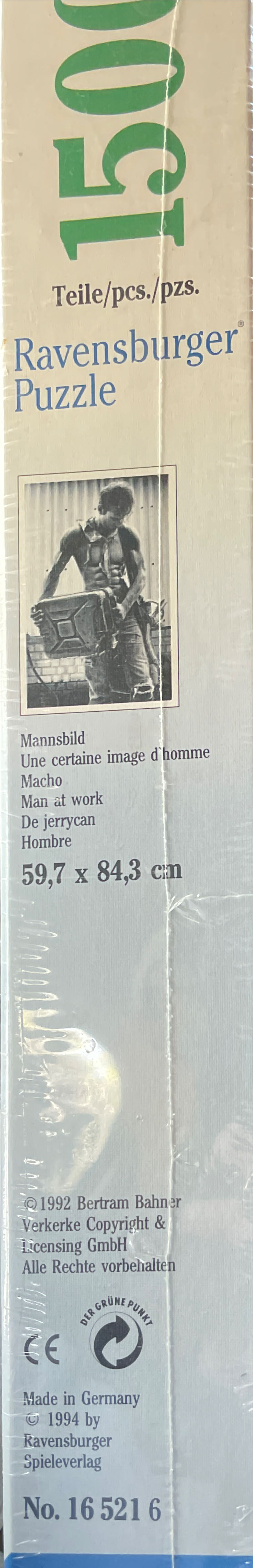 Man At Work - Ravensburger puzzle collectible [Barcode 4005556165216] - Main Image 2