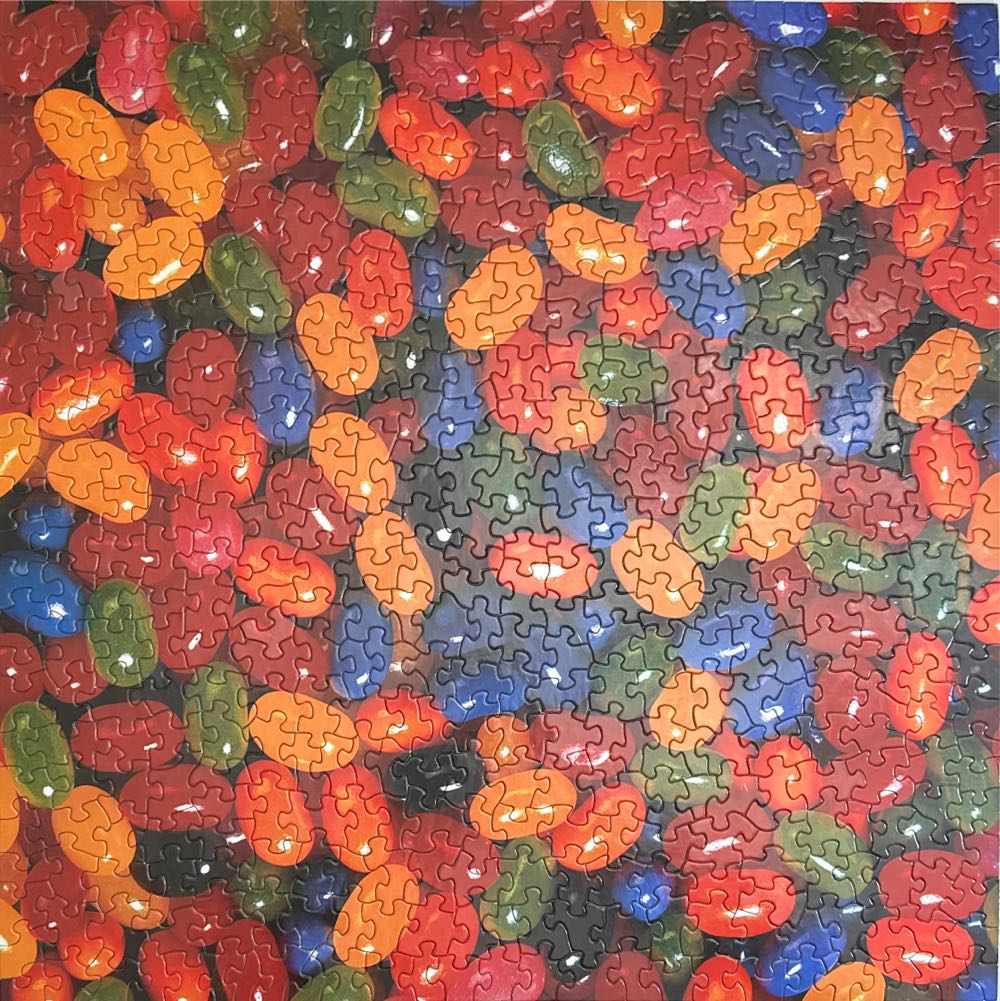 Jellybean Jumble - Springbok puzzle collectible [Barcode 091683024346] - Main Image 2