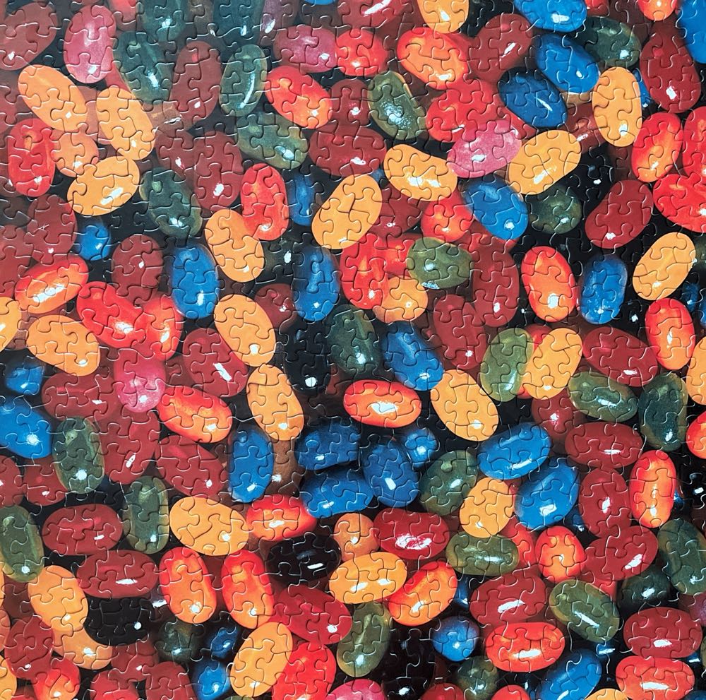 Jellybean Jumble - Springbok puzzle collectible [Barcode 091683024346] - Main Image 4